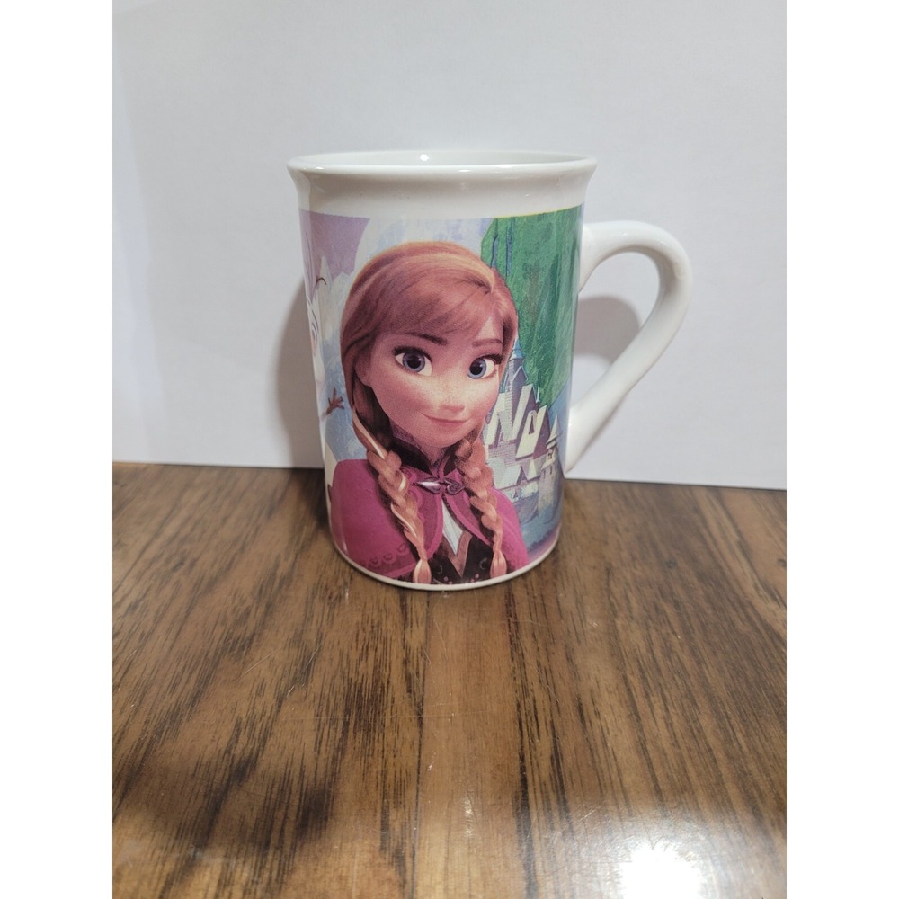Disney Frozen Elsa and Anna Mug Coffee Tea Set Hot Chocolate Retired